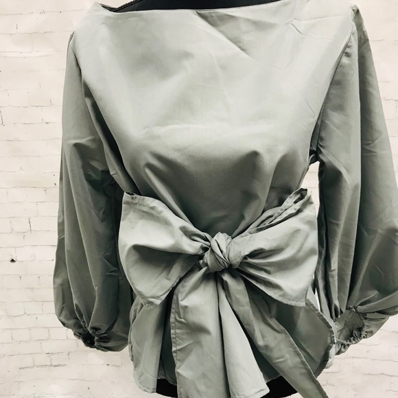 Poly cotton blend blouse - Picture 1 of 6